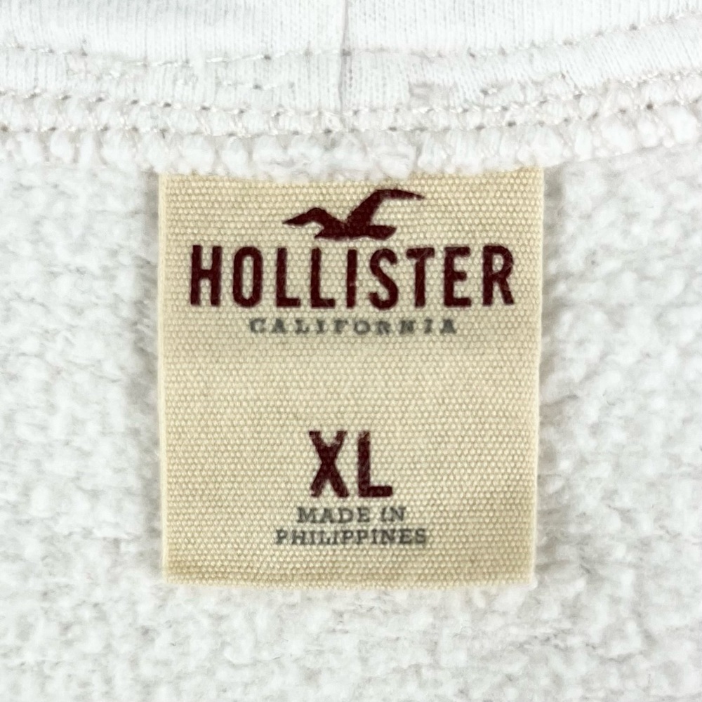 Hollister Co. White Surf Team Waxer Graphic Hoodie - Picture 4 of 7